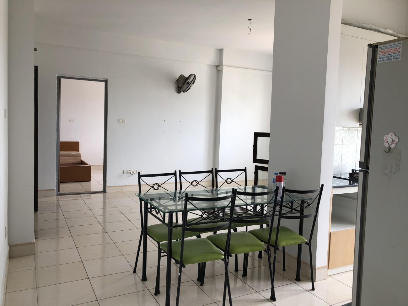 Nội thất căn hộ C17 Bộ Công An — không gian phòng khách thoáng sáng